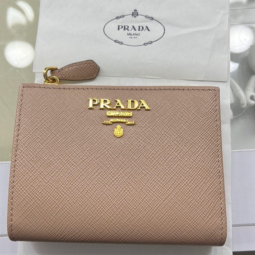 PRADA LEATHER WALLET